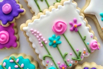 Summer Picnic Royal Icing Cookie